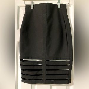 Black Bandage Skirt